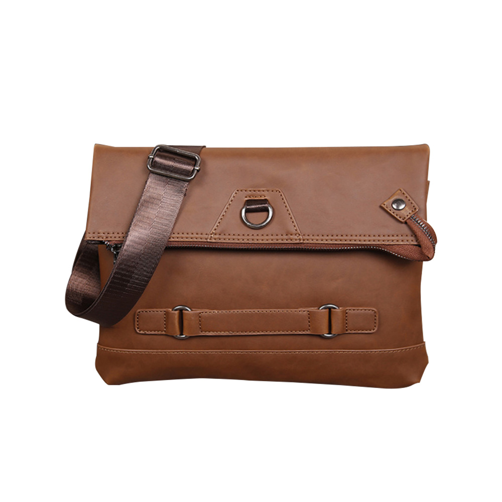 Whatna クラッチ・セカンドバッグ クラッチバッグ メンズ A4サイズ対応 ファイルバッグ 封筒袋 レザー 革セカンドポーチ 大容量 紳士用 男性用 手持ちバッグ 結婚式 冠婚葬祭 クラッチポーチ ブラウン ブラック 全2色-1