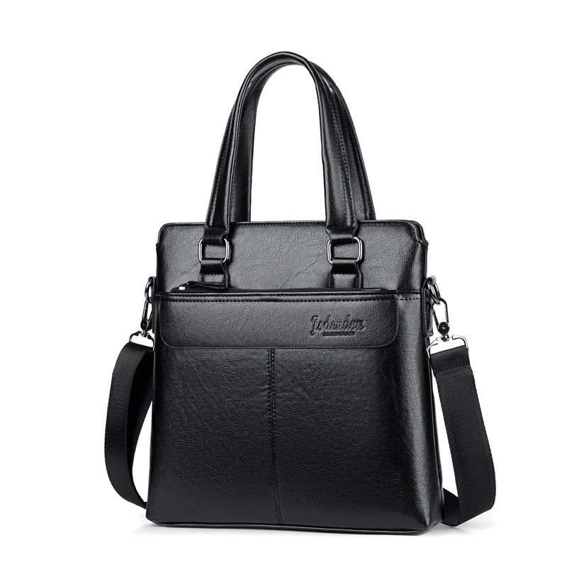 Whatna ショルダーバッグ メンズ メッセンジャーバッグ 縦型 小さめ ビジネスバッグ 9.7インチipad収納可 本 革通勤 通学 斜めがけバッグ オシャレ な シンプル な 実用 自転車 かばん男性用-4