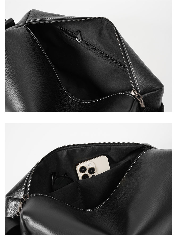 Whatna 革ショルダーバッグ メンズ 斜め掛け ボディーバッグ 肩掛け ワンショルダー バッグ 胸バッグ 厚 手 レザー Ipad 9.7収納可 横型 カジュアル フォーマル ビジネス 通学 通勤 結婚式 肩掛けバッグ 自転車かばん プレゼント男性-9