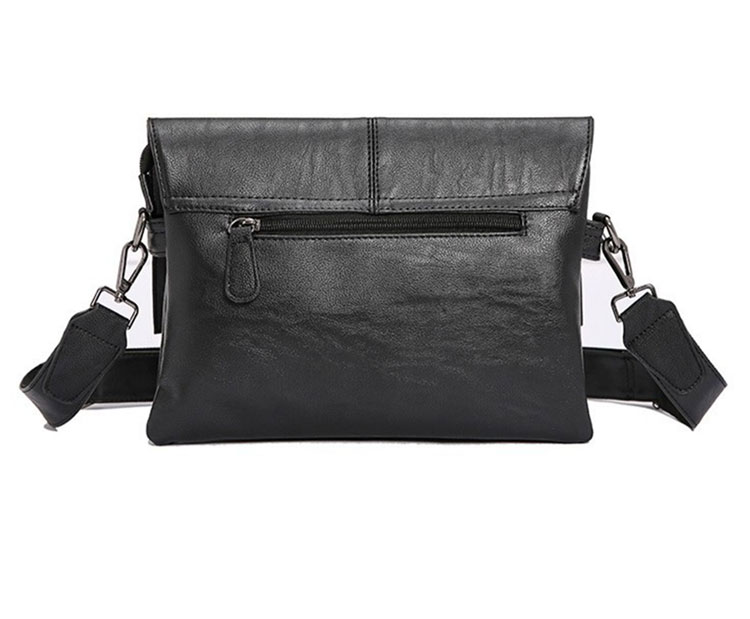 Whatna 革 セカンド バッグ メンズ 3way クラッチ ショルダー 斜め掛け ボディーバッグ 肩掛け バッグ 胸バッグ 三室仕切 大さい ショルダーベルト付  結婚式 バッグ ビジネス フォーマル 冠婚葬祭 バッグ紳士用 男性用-2