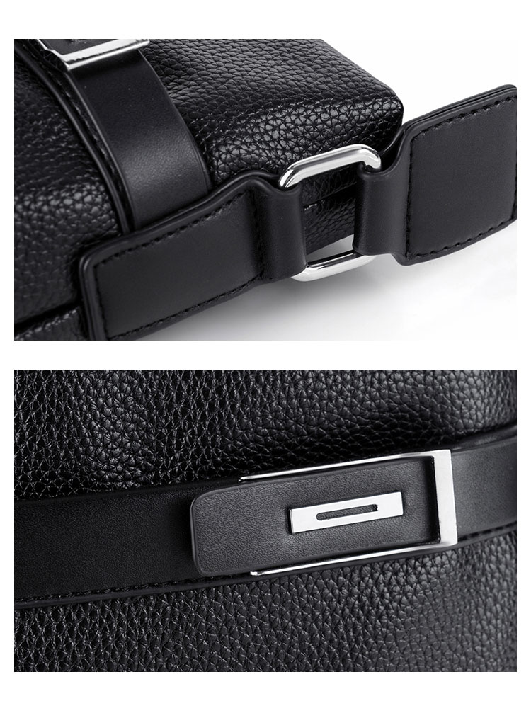 Whatna 2way 天 然 牛革 ショルダーバッグ メンズ 斜め掛け胸バッグipad 9.7 収納可 縦型 メンズ ビジネス かばん 小さめメッセンジャーバッグ カジュアル フォーマル 通学 通勤 結婚式 肩掛けバッグ 自転車かばん プレゼント紳士用 男性用-6