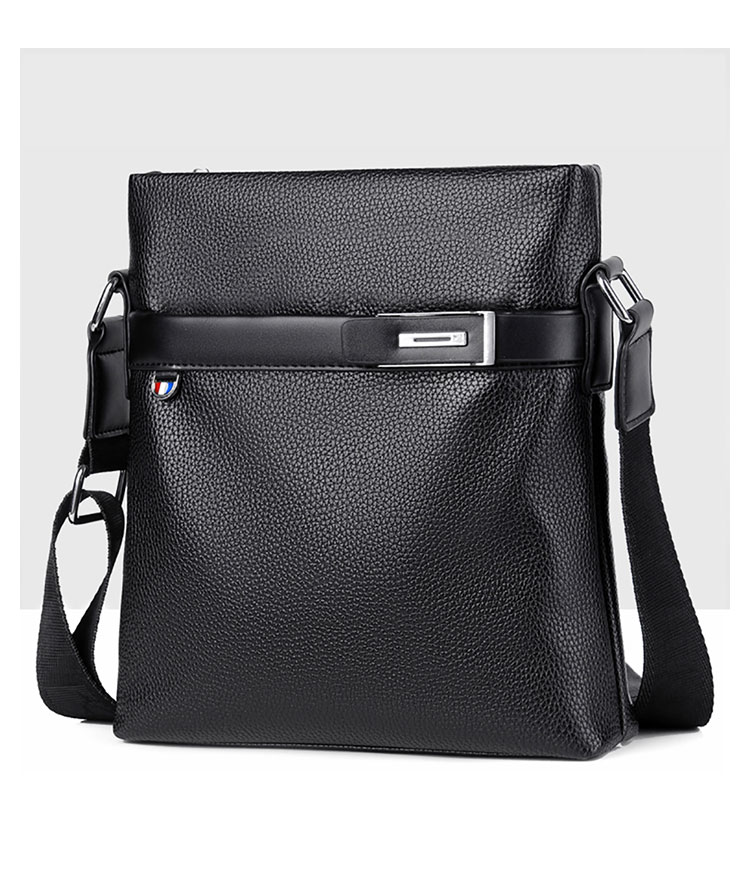 Whatna 2way 天 然 牛革 ショルダーバッグ メンズ 斜め掛け胸バッグipad 9.7 収納可 縦型 メンズ ビジネス かばん 小さめメッセンジャーバッグ カジュアル フォーマル 通学 通勤 結婚式 肩掛けバッグ 自転車かばん プレゼント紳士用 男性用-2