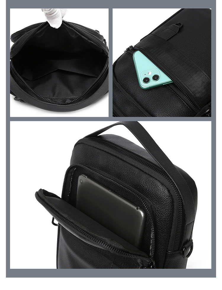 Whatna 厚 手 レザー ショルダーバッグ メンズ 3way ボディ斜め掛け胸バッグ 手提げバッグ セカンドバッグ 手持げバッグ革Ipad 10.5収納可 カジュアル フォーマル ビジネス 通学 通勤 結婚式 肩掛けバッグ 自転車かばん プレゼント男性-7