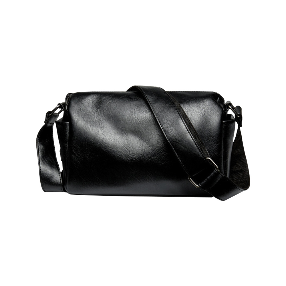 Whatna ショルダーバッグ メンズ メッセンジャーバッグ 縦型 小さめ ビジネスバッグ 9.7インチipad収納可 本 革通勤 通学 斜めがけバッグ オシャレ な シンプル な 実用 自転車 かばん男性用-4