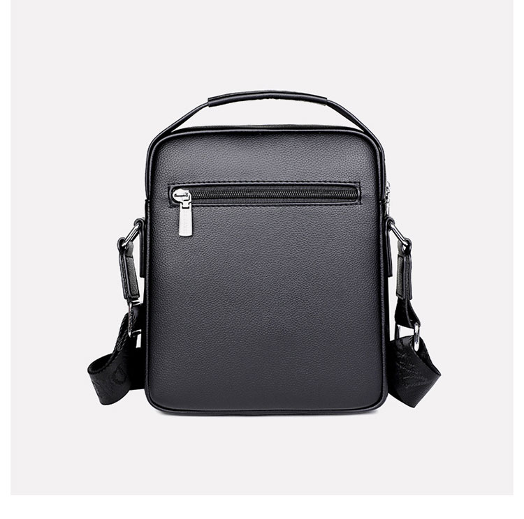 Whatna 牛革 ショルダーバッグ メンズ 3way斜め掛け胸バッグ 手提げバッグ セカンドバッグ 手持げバッグ 厚 手 レザー Ipad 9.7収納可カジュアル フォーマル ビジネス 通学 通勤 結婚式 肩掛けバッグ 自転車かばん プレゼント男性-3