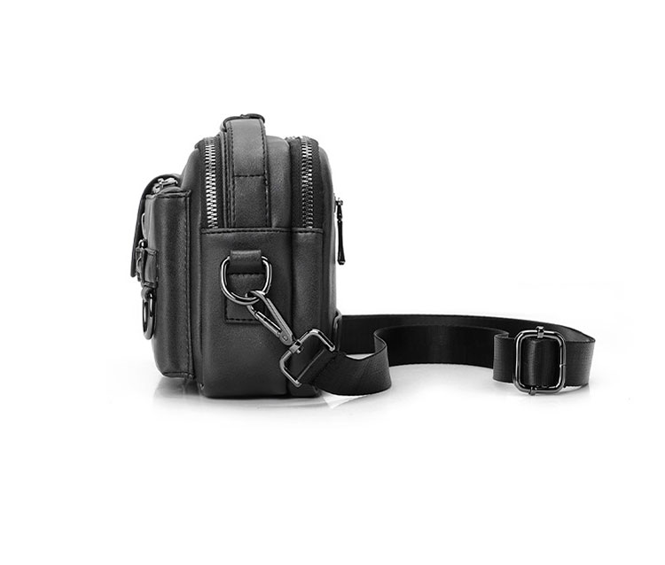 Whatna 革ミニショルダーバッグ メンズ 3way 斜め掛け胸バッグ Whatna 革ミニショルダーバッグ メンズ 3way 斜め掛け胸バッグ