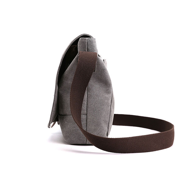 Whatna ショルダーバッグ メンズ 斜め掛け ボディーバッグ 胸バッグ肩掛け ワンショルダー バッグ メッセンジャーバッグ 帆布 大容量 A4 IpadAir13.3収納可 男女兼用-3