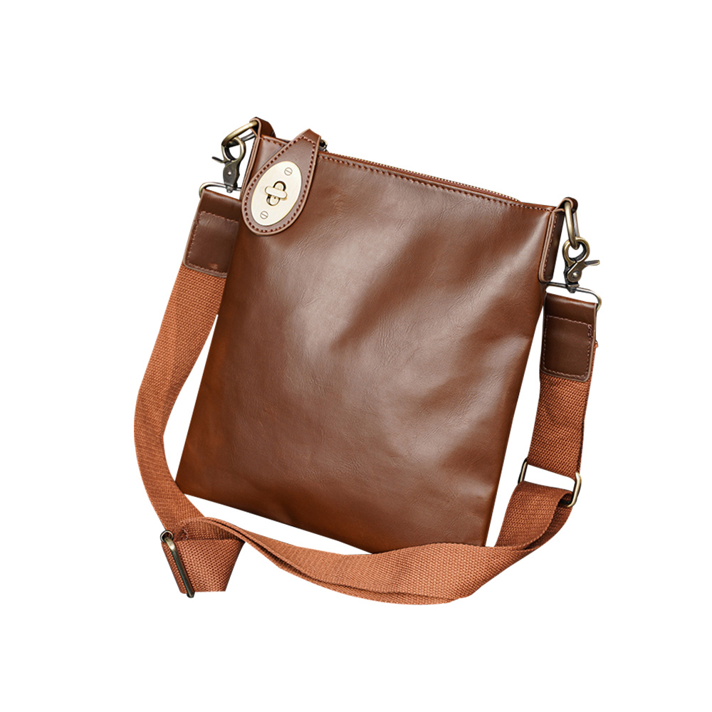 Whatna ショルダーバッグ メンズ メッセンジャーバッグ 縦型 小さめ ビジネスバッグ 9.7インチipad収納可 本 革通勤 通学 斜めがけバッグ オシャレ な シンプル な 実用 自転車 かばん男性用-10