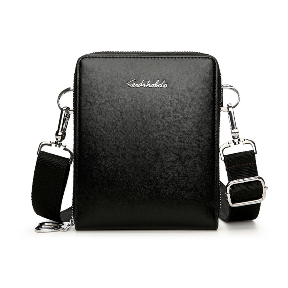 Whatna ショルダーバッグ メンズ メッセンジャーバッグ 縦型 小さめ ビジネスバッグ 9.7インチipad収納可 本 革通勤 通学 斜めがけバッグ オシャレ な シンプル な 実用 自転車 かばん男性用-7