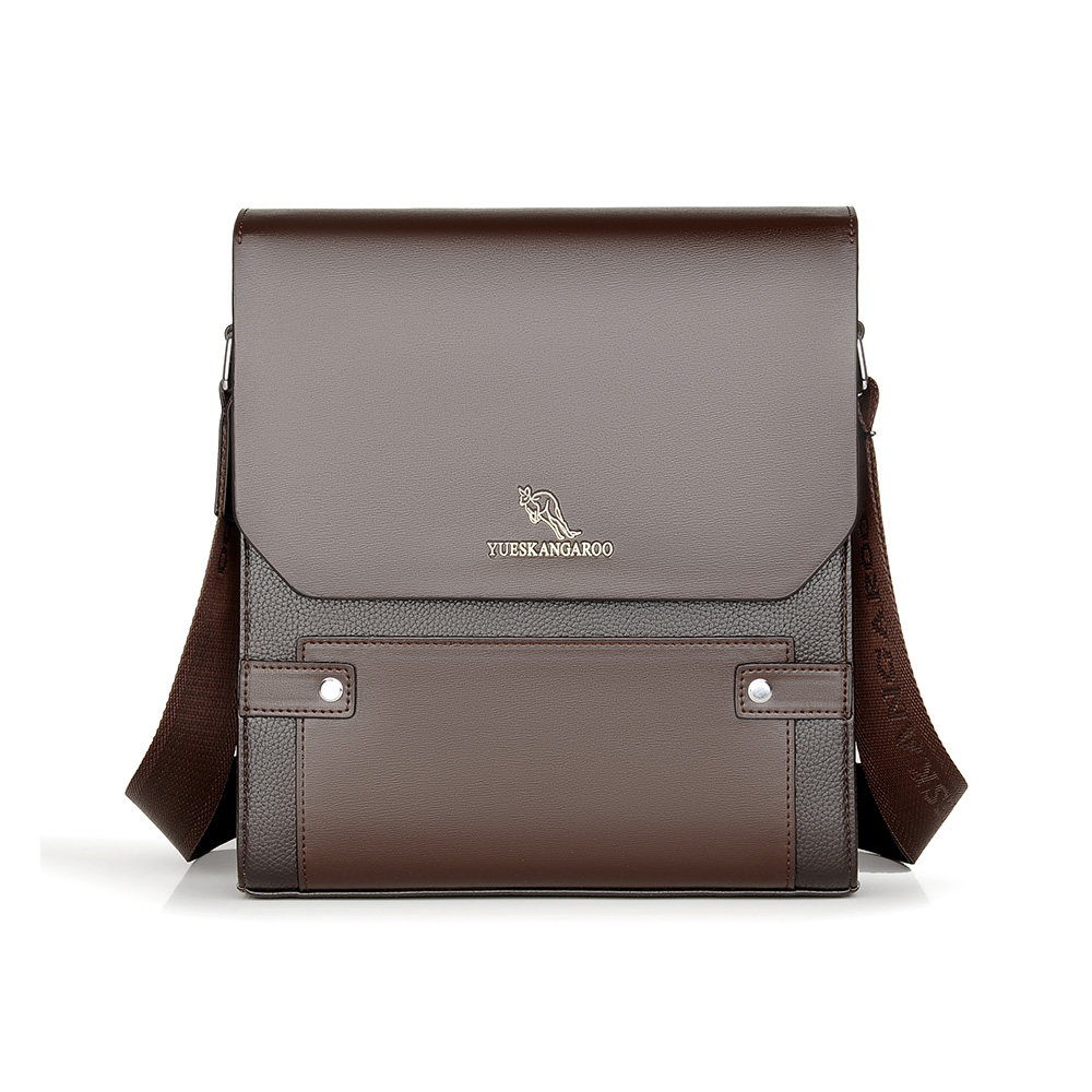 Whatna ショルダーバッグ メンズ メッセンジャーバッグ 縦型 小さめ ビジネスバッグ 9.7インチipad収納可 本 革通勤 通学 斜めがけバッグ オシャレ な シンプル な 実用 自転車 かばん男性用-14