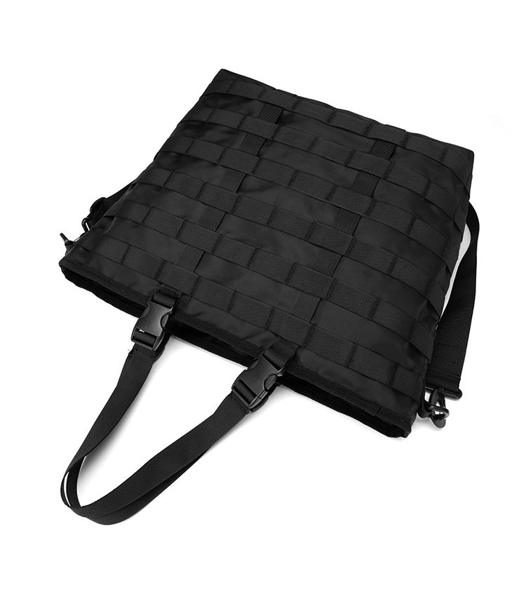 Whatna トートバッグ メンズ 3way ショルダーバッグ 斜め掛け胸バッグ セカンドバッグ 手持げバッグ A4 14インチPC収納可 カジュアル フォーマル ビジネス 通学 通勤 結婚式 肩掛けバッグ 自転車かばん プレゼント男性-4