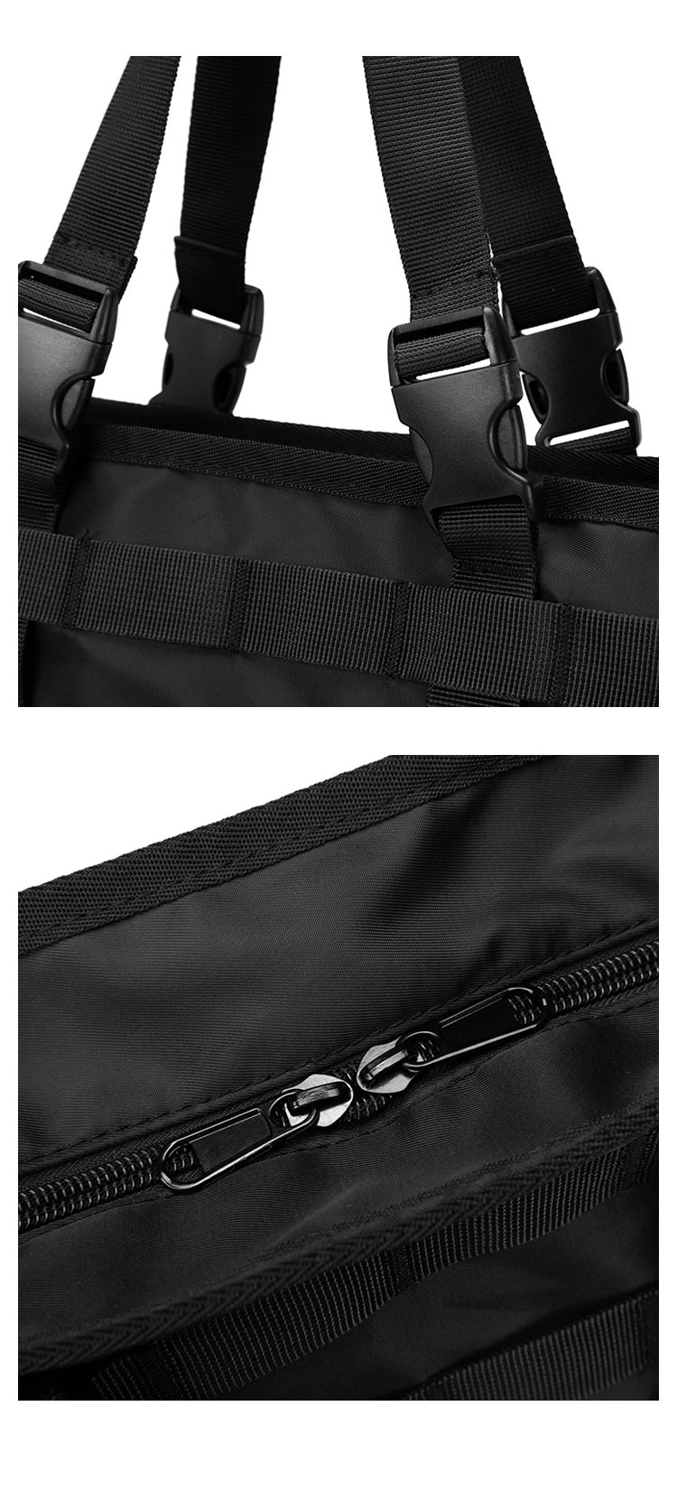 Whatna トートバッグ メンズ 3way ショルダーバッグ 斜め掛け胸バッグ セカンドバッグ 手持げバッグ A4 14インチPC収納可 カジュアル フォーマル ビジネス 通学 通勤 結婚式 肩掛けバッグ 自転車かばん プレゼント男性-8