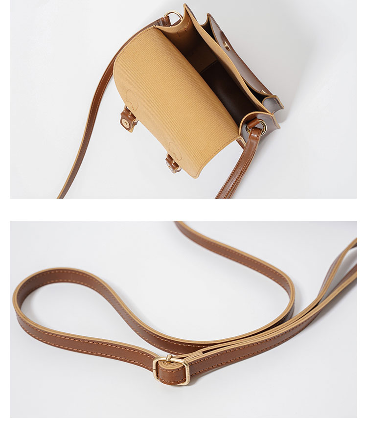 Whatna ミニショルダーバッグ メンズ 斜めがけ ミニボディバッグ 胸バッグ ショルダーミニポーチ 革 縦型 軽量 小型 小さめメッセンジャーバッグビジネス 通学 ミニバッグ通勤鞄 自転車 かばん 男性用 黒 (XM-D666)-6