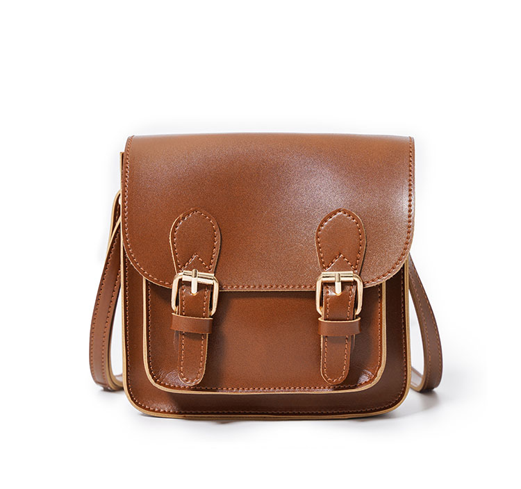 Whatna ミニショルダーバッグ メンズ 斜めがけ ミニボディバッグ 胸バッグ ショルダーミニポーチ 革 縦型 軽量 小型 小さめメッセンジャーバッグビジネス 通学 ミニバッグ通勤鞄 自転車 かばん 男性用 黒 (XM-D666)-1