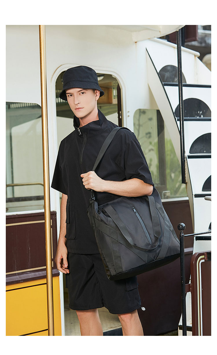 Whatna トートバッグ メンズ 3way ショルダーバッグ 斜め掛け胸バッグ セカンドバッグ 手持げバッグ A4 15.6インチPC収納可 カジュアル フォーマル ビジネス 通学 通勤 結婚式 肩掛けバッグ 自転車かばん プレゼント男性-10