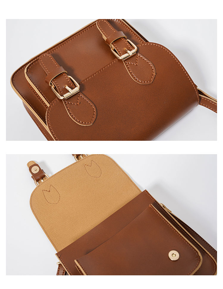 Whatna ミニショルダーバッグ メンズ 斜めがけ ミニボディバッグ 胸バッグ ショルダーミニポーチ 革 縦型 軽量 小型 小さめメッセンジャーバッグビジネス 通学 ミニバッグ通勤鞄 自転車 かばん 男性用 黒 (XM-D666)-5