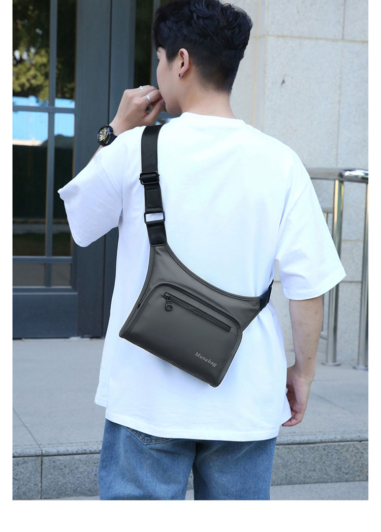 Whatnaショルダーバッグ メンズ 斜め掛け ボディーバッグ 肩掛け ワンショルダー バッグ 胸バッグ カード4枚収納可 防水 軽量 男女兼用-10