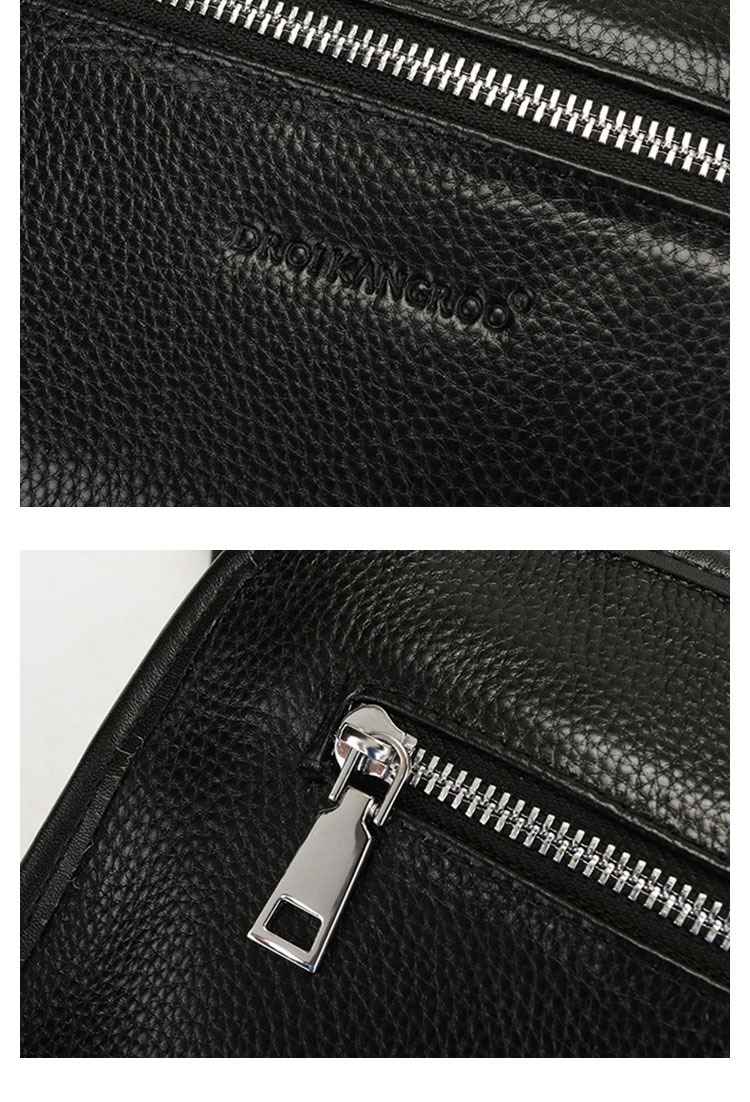 Whatna 天然 牛革ショルダーバッグ メンズ 斜め掛け ボディーバッグ 肩掛け ワンショルダー バッグ 胸バッグ 大容量 本 革A4 防水 軽量 男女兼用-10