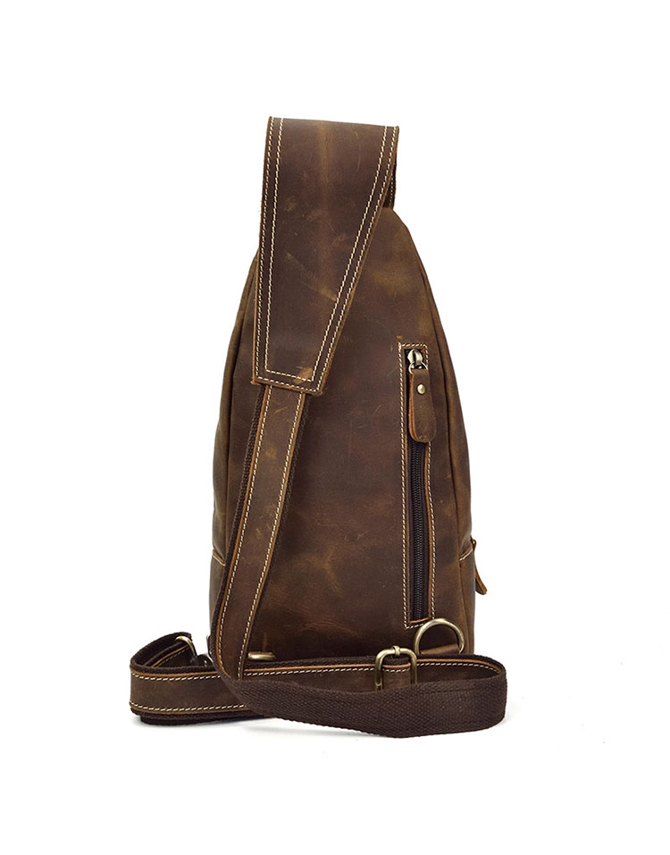 Whatna 天然牛 革 斜めがけ ボディバッグ ワンショルダー メンズ 本革 厚手 レザー Ipadmini収納可9340-2