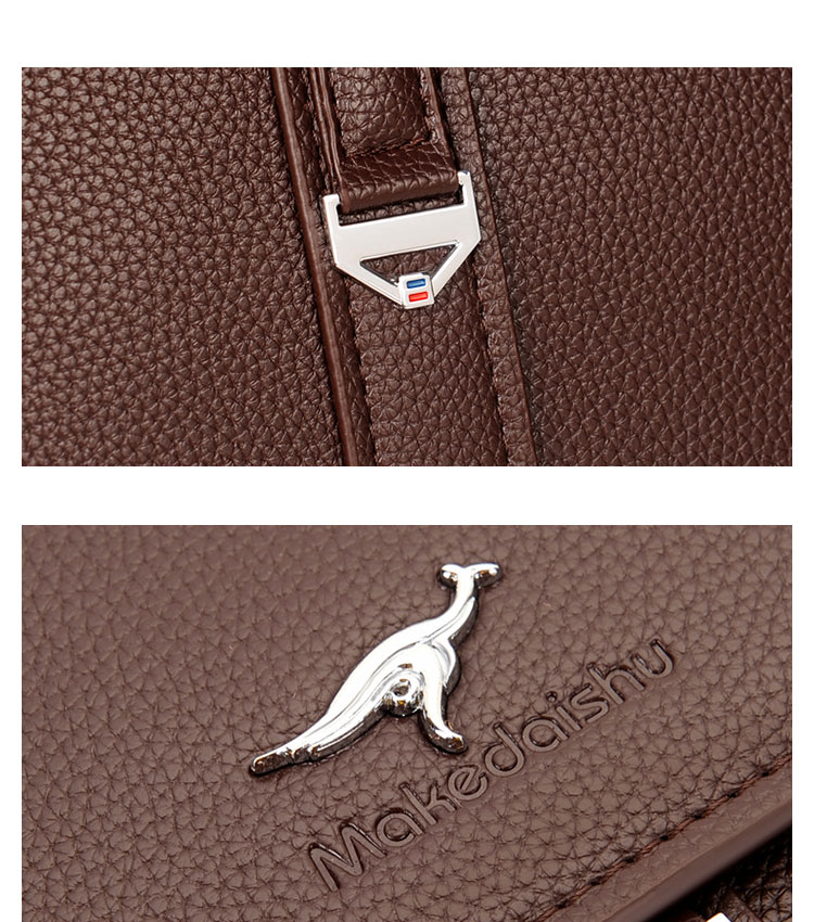 Whatna 革 フラップ ショルダーバッグ メンズ 3室仕切 盗難防止A4 ipad 10.5 収納可 縦型 メンズ ビジネスかばん斜めがけ 小さめメッセンジャーバッグ 斜め掛け通学通勤バッグ 肩掛けバッグ 紳士用 男性用-10