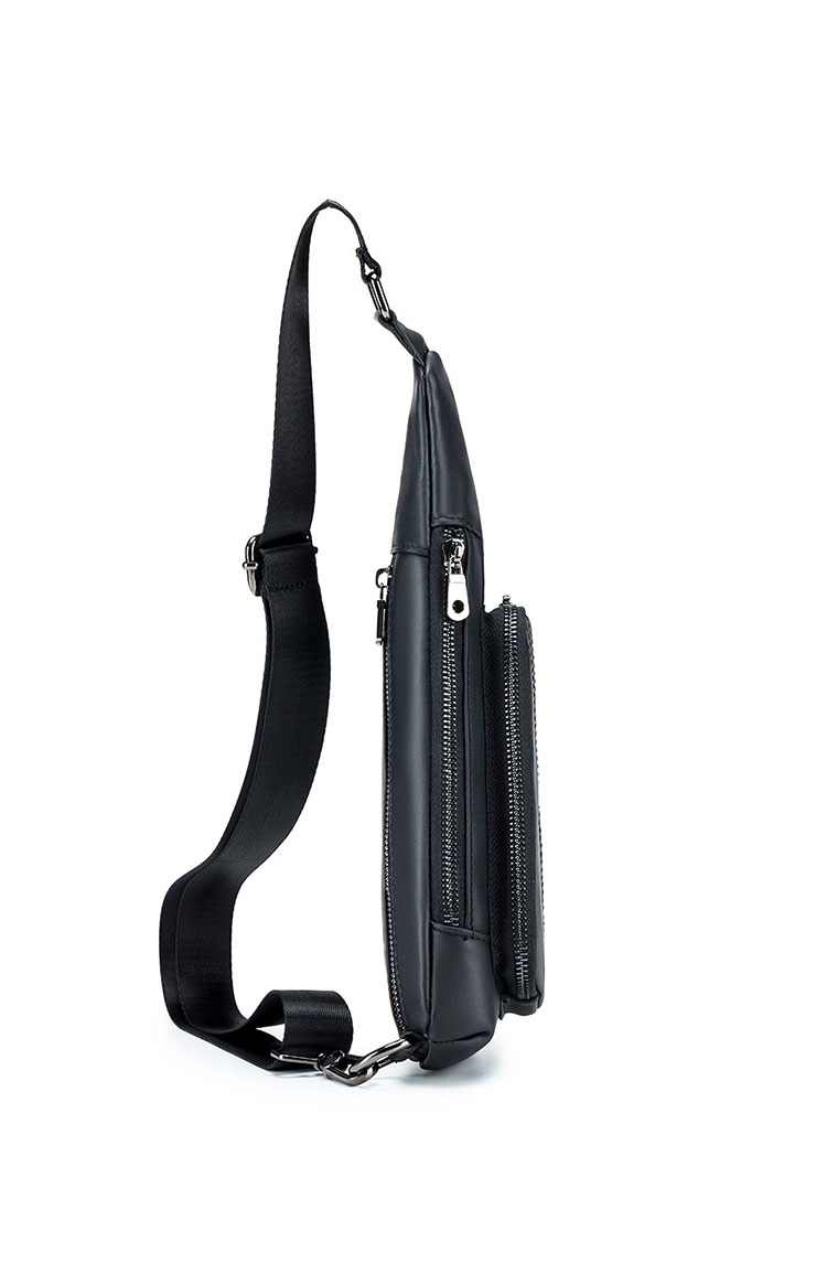 Whatna 天然牛 革 斜めがけ ボディバッグ ワンショルダー メンズ 本革 厚手 レザー91023-2