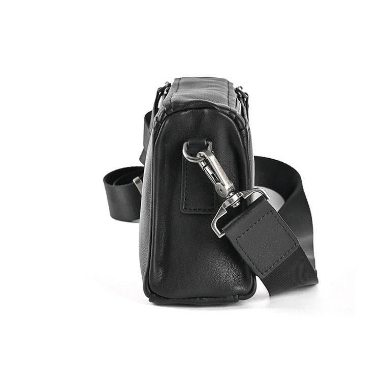 Whatna アンティーク風合い鞣し天 然 牛革ミニショルダーバッグ メンズ メッセンジャーバッグ 小さめ ビジネスバッグ ipad mini収納可 本革通勤 通学 斜めがけバッグ 自転車 かばん男性用 黑137033-3