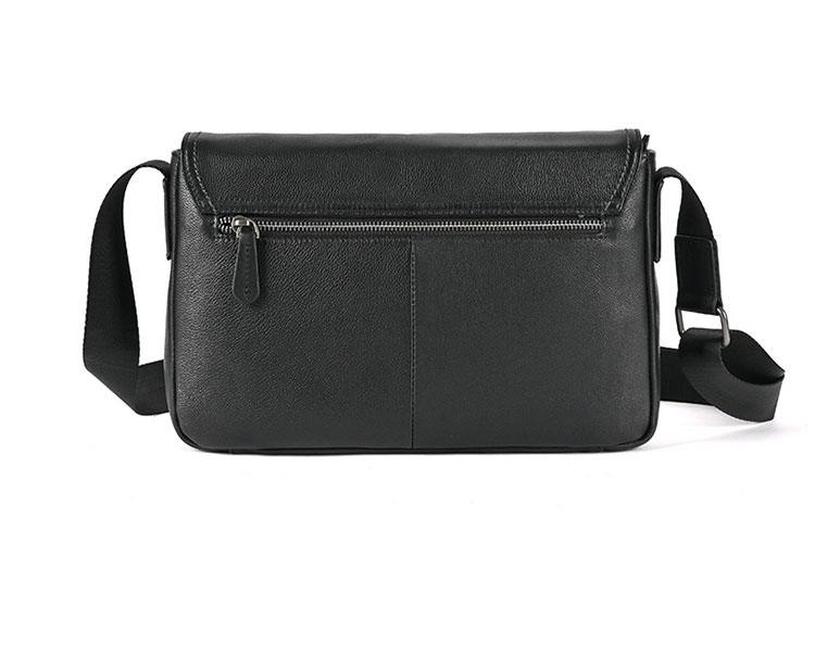 Whatna アンティーク風合い鞣し天 然 牛革ショルダーバッグ メンズ メッセンジャーバッグ 小さめ ビジネスバッグ A4 ipad 10.5収納可 本革通勤 通学 斜めがけバッグ 自転車 かばん男性用 黑13767-2