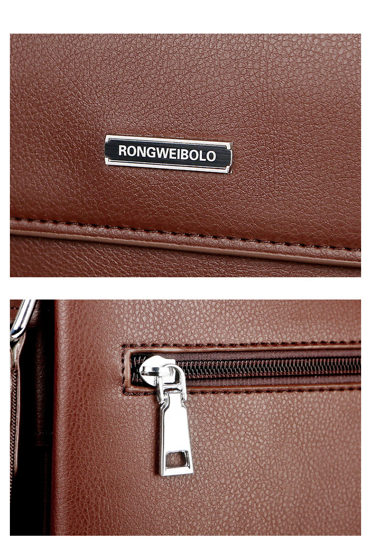 Whatna 革 フラップ ショルダーバッグ メンズバッグ 盗難防止3室仕切 ipad 10.5 収納可 縦型 メンズ ビジネスかばん斜めがけ 小さめメッセンジャーバッグ 斜め掛け通学通勤バッグ 肩掛けバッグ 紳士用 男性用-11