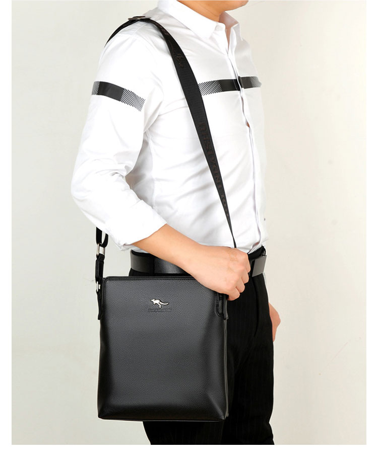 Whatna革 フラップ ショルダーバッグ メンズバッグ 盗難防止ipad 10.5 収納可 縦型 メンズ ビジネスかばん斜めがけ 小さめメッセンジャーバッグ 斜め掛け通学通勤バッグ 肩掛けバッグ 紳士用 男性用-11