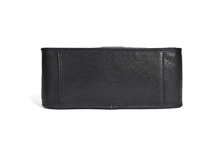 Whatna アンティーク風合い鞣し天 然 牛革ショルダーバッグ メンズ メッセンジャーバッグ 小さめ ビジネスバッグ ipad 10.5収納可 本革通勤 通学 斜めがけバッグ 自転車 かばん男性用 黑MZ-03-5