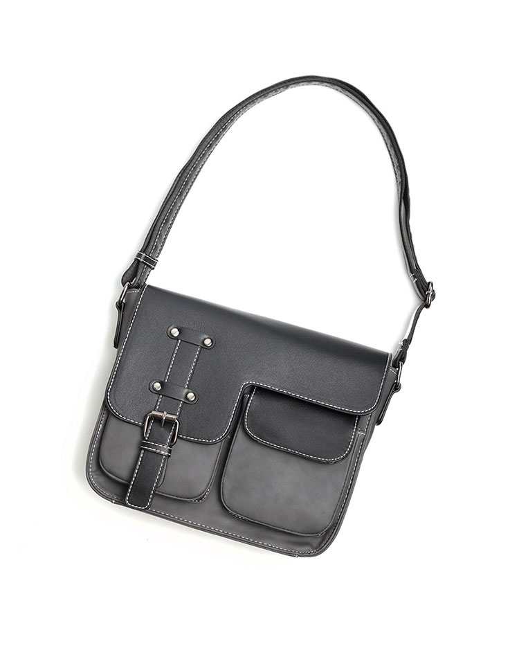 Whatna ミニショルダーバッグ メンズ ポシェット 横型 ショルダーミニポーチ 革 軽量 小型 人気型 耐久性 小さめメッセンジャーバッグ斜め掛け ビジネス 通学 通勤鞄 軽量 実用 自転車 かばん男性用 ブラウン 黒 XM7002-4