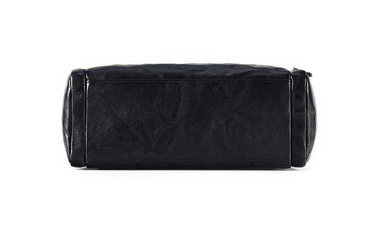 Whatna アンティーク風合い鞣し天 然 牛革ショルダーバッグ メンズ メッセンジャーバッグ 小さめ ビジネスバッグ ipad mini収納可 本革通勤 通学 斜めがけバッグ 自転車 かばん男性用 黒6698-5