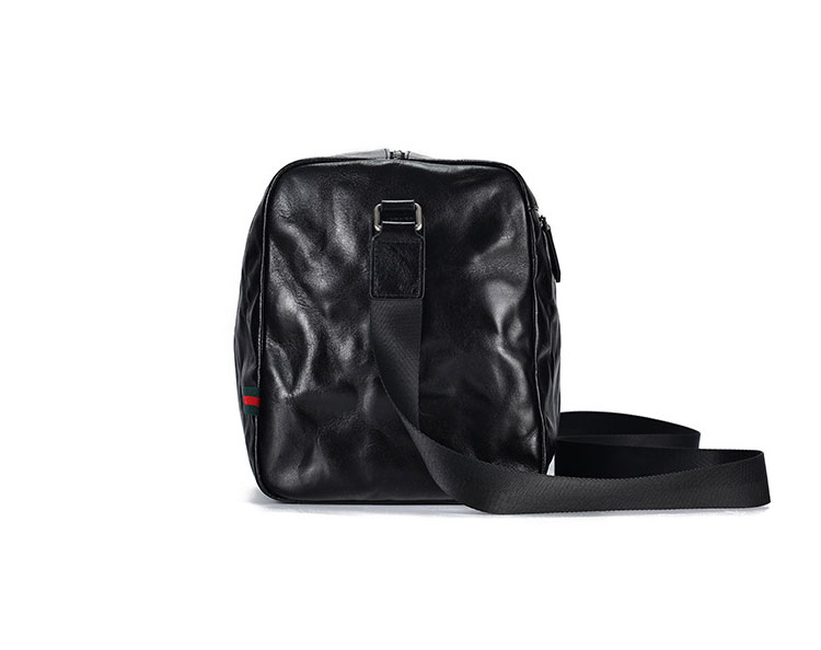 Whatna アンティーク風合い鞣し天 然 牛革ショルダーバッグ メンズ メッセンジャーバッグ 小さめ ビジネスバッグ A4 15インチのPC収納可 本革通勤 通学 斜めがけバッグ 自転車 かばん男性用 黒6781-2