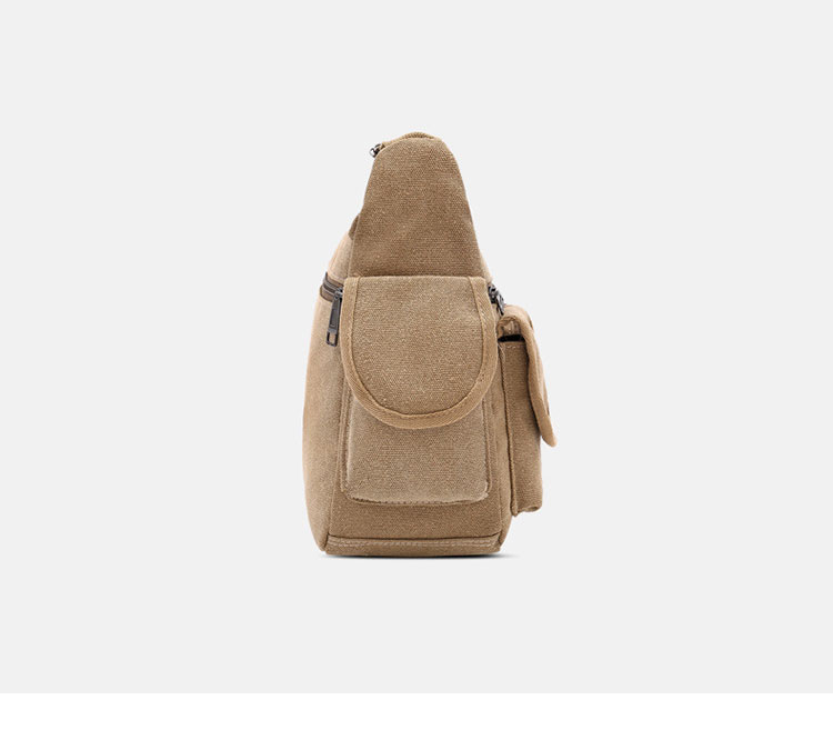 Whatna ワンショルダーメンズ ボディバッグ 斜め掛けバッグ肩掛け 胸バッグ 手提げバッグ メッセンジャーバッグ ポケットが多9個のポケットA4 防水 トートバッグ マザーズバッグ 軽量 男女兼用-2