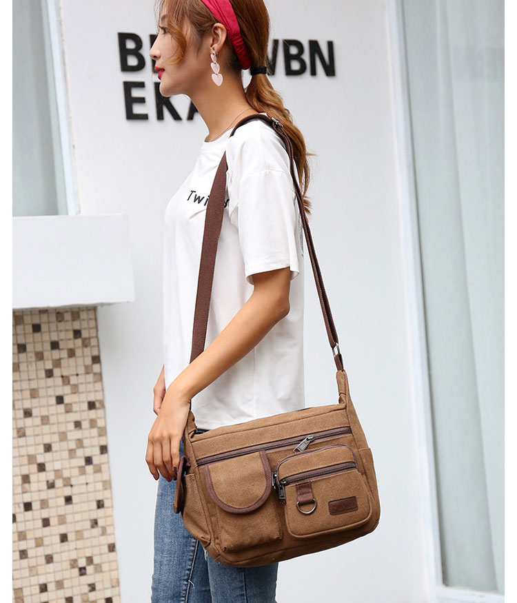 Whatna ワンショルダーメンズ ボディバッグ 斜め掛けバッグ肩掛け 胸バッグ 手提げバッグ メッセンジャーバッグ ポケットが多9個のポケットA4 防水 トートバッグ マザーズバッグ 軽量 男女兼用-11