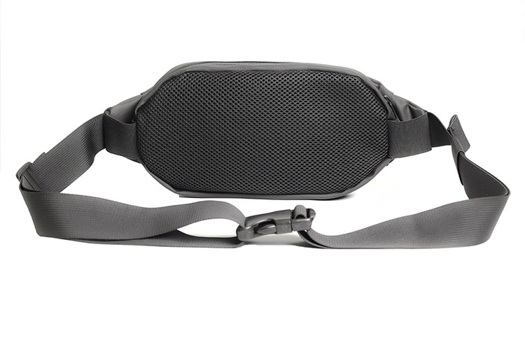 Whatna ワンショルダーメンズ ミニショルダーバッグ ウエストバッグ ウエストポーチ斜め掛けバッグ肩掛け 胸バッグ 男女兼用-4