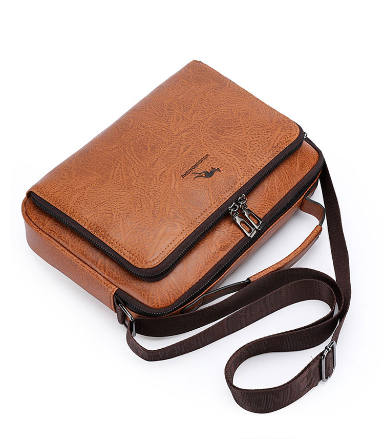 Whatna ショルダーバッグ メンズ レディース 3WAYトートバッグ ボディバッグ 斜め掛けバッグメッセンジャーバッグ PUレザー 大容量 マザーズバッグ 手提げバッグ フォーマル カジュアル バッグ 冠婚葬祭バッグ 男性 女性-4