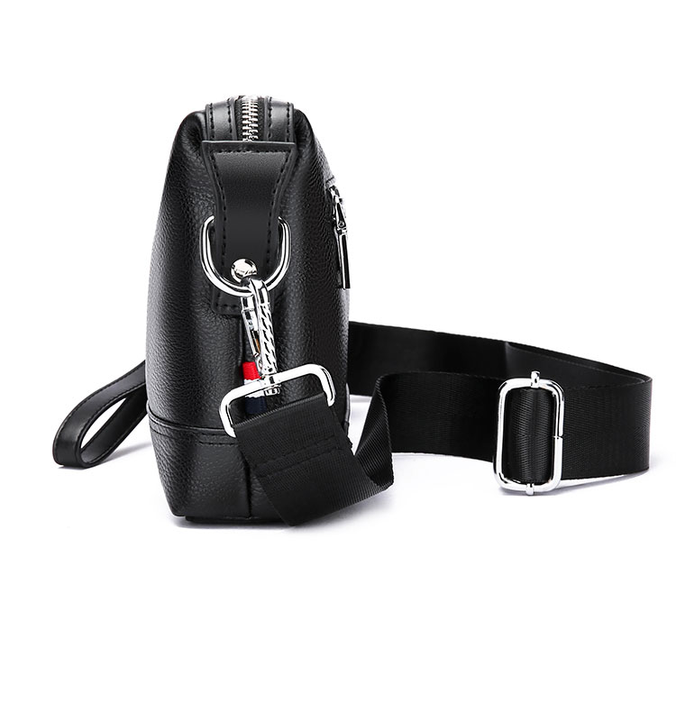 Whatna ワンショルダーバッグ メンズ 3WAYセカンド バッグ ボディバッグ 斜め掛けバッグ 胸バッグ 手提げ バッグ 手持ちバッグメッセンジャーバッグ 牛革 本 革 ォーマル 結婚式 葬式 冠婚葬祭 バッグパーティー バッグ-2