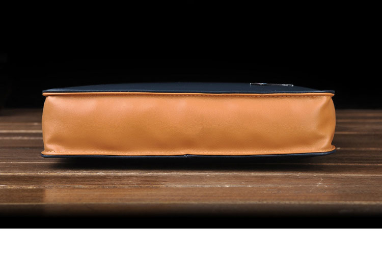 Whatna ワンショルダーメンズかばん ボディバッグ 斜めがけ 肩掛けバッグ 胸バッグ 手提げバッグ メッセンジャーバッグレザ ー ipad10.5収納可-4