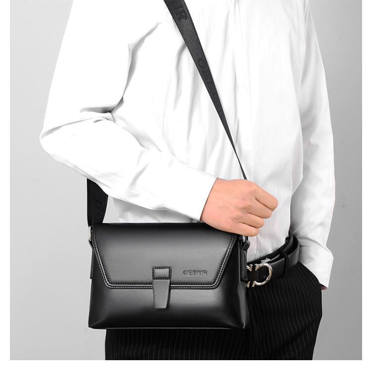 Whatna ショルダーバッグ メンズ ポシェット ワンショルダー ボディー バッグ 斜め掛けバッグ 肩掛け胸バッグ メッセンジャーバッグ 小さい 革 レザー ショルダー肩掛けバッグ 男女兼用-11