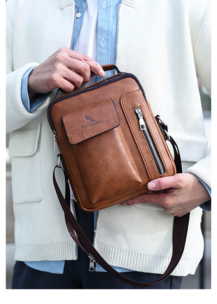 Whatna メンズ ショルダーバッグ メッセンジャーバッグ-12