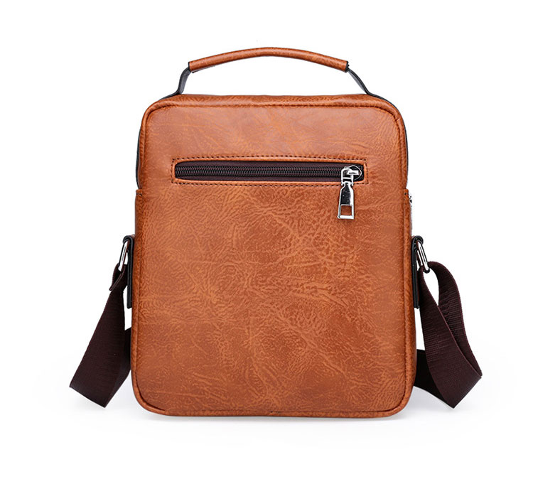 Whatna メンズ ショルダーバッグ メッセンジャーバッグ-4