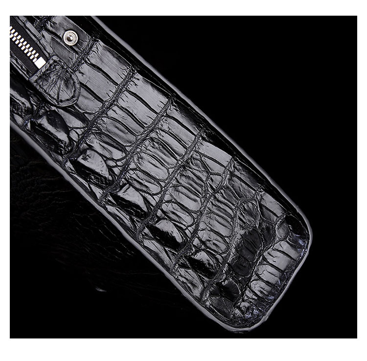 Whatnaワニ革 本革 ビジネス バッグメンズ 2way ショルダー 手提げ バッグ ブルファスナー クロコダイル革 ブリーフケース 15.6インチPC対応 旅行 出張 通勤 通学 就活 面接 バッグ かばん 男性用 G0021-8