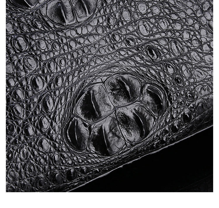 Whatnaワニ革 本革 ビジネス バッグメンズ 2way ショルダー 手提げ バッグ ブルファスナー クロコダイル革 ブリーフケース 15.6インチPC対応 旅行 出張 通勤 通学 就活 面接 バッグ かばん 男性用 G0021-12