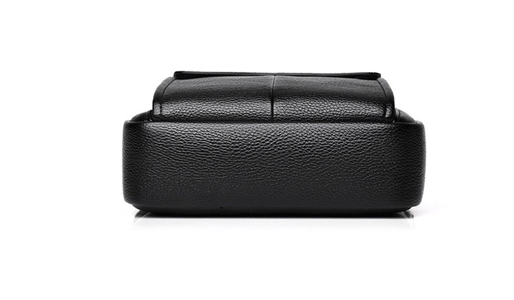 Whatna 厚 手 レザー ワンショルダーバッグ メンズ 3way斜め掛け胸バッグ 手提げバッグ セカンドバッグ 手持げバッグ革Ipad 9.7収納可 カジュアル フォーマル ビジネス 通学 通勤 結婚式 肩掛けバッグ 自転車かばん プレゼント男性-4