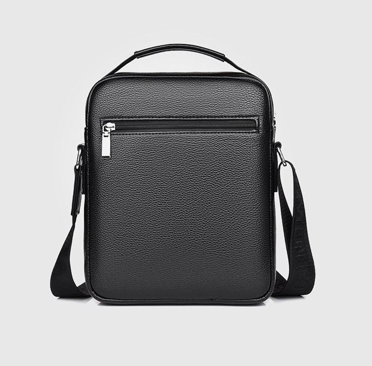 Whatna 厚 手 レザー ワンショルダーバッグ メンズ 3way斜め掛け胸バッグ 手提げバッグ セカンドバッグ 手持げバッグ革Ipad 9.7収納可 カジュアル フォーマル ビジネス 通学 通勤 結婚式 肩掛けバッグ 自転車かばん プレゼント男性-2