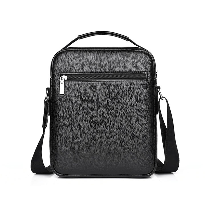 Whatna 厚 手 レザー ワンショルダーバッグ メンズ 3way斜め掛け胸バッグ 手提げバッグ セカンドバッグ 手持げバッグ革Ipad 9.7収納可 カジュアル フォーマル ビジネス 通学 通勤 結婚式 肩掛けバッグ 自転車かばん プレゼント男性-2