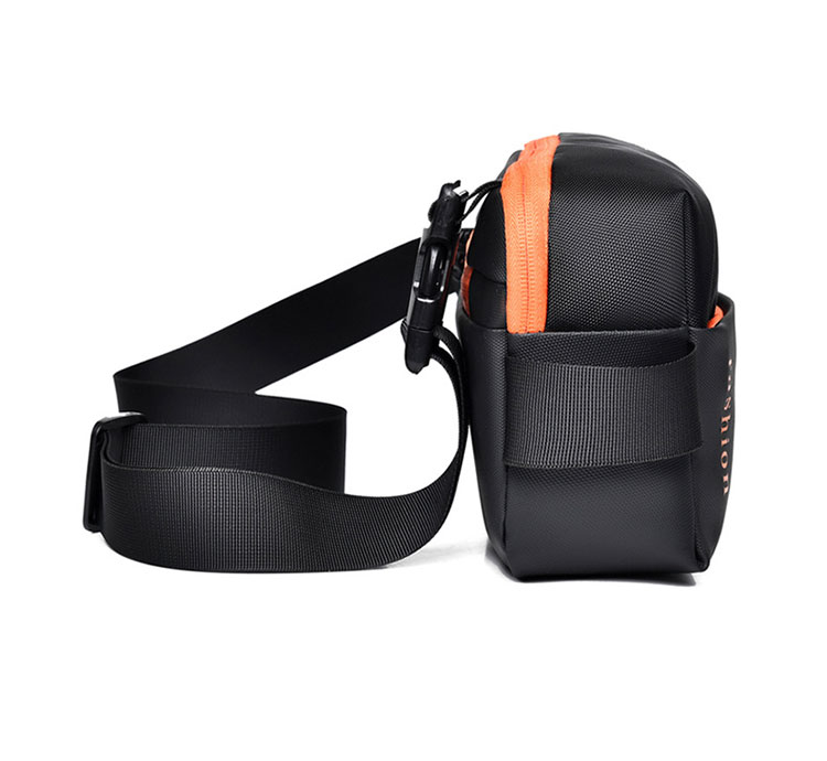 Whatna  ミニショルダーバッグ メンズ ミニボディ斜め掛け胸バッグ  ボディー バッグ 肩掛け ワンショルダー バッグ 男女兼用 軽量-2