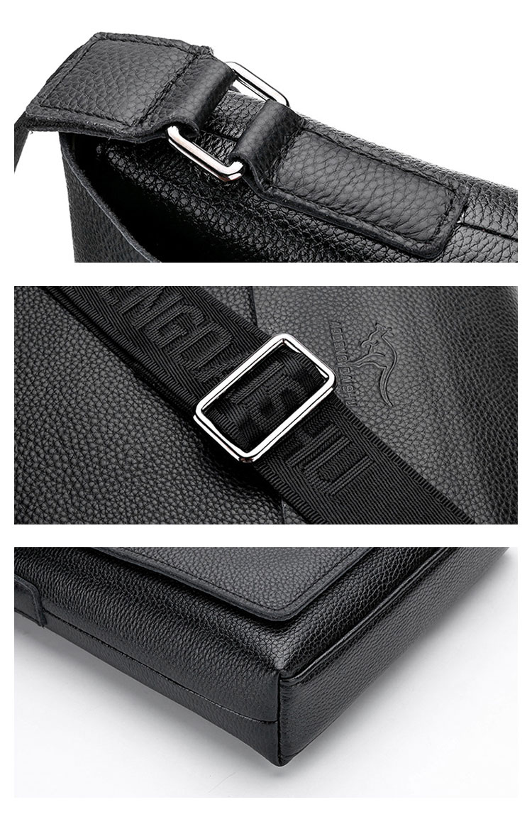 Whatna 2way 天然 牛革 ショルダーバッグ メンズ 斜め掛けボディバッグ胸バッグipad 9.7 収納可 縦型 メンズ ビジネス かばん 小さめメッセンジャーバッグ カジュアル フォーマル 通学 通勤 結婚式 肩掛けバッグ 自転車かばん-9