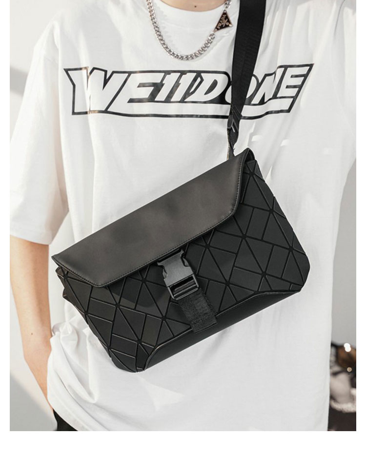 Whatna ショルダーバッグ メンズ 斜め掛け ボディーバッグ 肩掛け ワンショルダー バッグ 胸バッグ Ipad10.5収納可、大容量  軽量 男女兼用-8